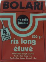 Riz long etuvé