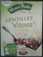 Lentilles Vitess - 200 g - Vivien Paille