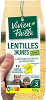 Lentilles jaunes