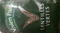 Lentilles vertes