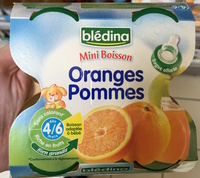 Mini Boisson Oranges Pommes