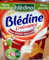 Blédine croissance saveur choco-biscuitée - Dès 12 mois