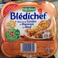 Blédichef, Mitonné de Carottes et Macaronis au Bœuf