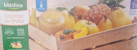 BLEDINA POTS FRUITS Cocktail de Fruits 8x130g Dès 6 Mois