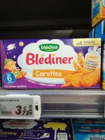 Blediner - Mon repas complet du sior, carotte, Dès 6 mois