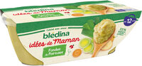 IDEES DE MAMAN BOLS 2x200g Fondue de Poireaux Dès 12 mois