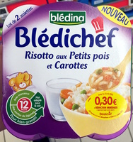 Blédichef Risotto aux Petits pois