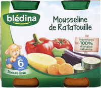 Mousseline de Ratatouille 2x200g