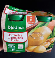 Jardinière de Légumes Poulet 2x200g