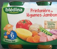 Printanière de Légumes Jambon 2x200g