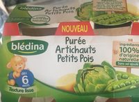 Purée artichauts petits pois
