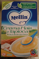 Crema mais e tapioca