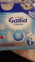 GALLIA CALISMA 1ER AGE 4x200ml De 0 à 6 mois