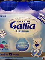 GALLIA CALISMA 2EME AGE 4x200ml De 6 à 12 mois