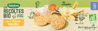 BLEDINA Les recoltes Bio Mon 1er Biscuit Vanille 150 g dès 12 mois