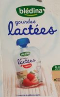 Bledina Gourdes lactées 4x85g Fraise dès 12 mois