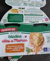IDEES DE MAMAN 2x200g Panais Patates douces Veau de l'Aveyron et du Ségala Dès 12 mois