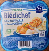 Petite ratatouille et duo de poissons