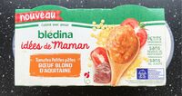 IDEES DE MAMAN BOLS 2x200g Tomates Petites pâtes Boeuf blond d'Aquitaine Dès 8 mois
