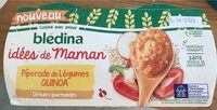IDEES DE MAMAN Céréales gourmandes BOLS 2x200g Piperade de Légumes Quinoa Dès 12 mois
