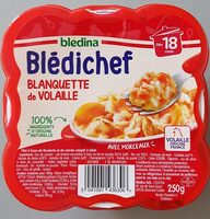 BLEDINA BLEDICHEF Blanquette de Volaille 250g Dès 18 Mois