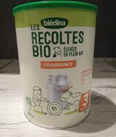 Les récoltes bio croissance +