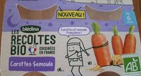 Les Récolte Bio, carotte et sémoule