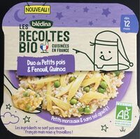 Duo de Petits Pois & Fenouil, Quinoa