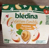 BLEDINA COUPELLES FRUITS Edition Limitée F 4x100g Dès 8 Mois