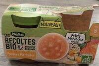 Compote pomme mirabelle petit morceaux