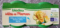 Délice de courgettes, petites pâtes, merlu