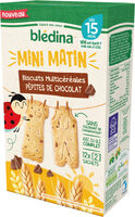 Mini matin Biscuits multicéréales Pépites de chocolat