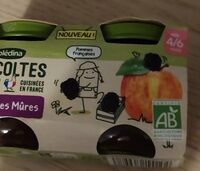 Les récoltes bio pommes mures