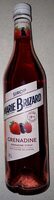 Sirop de grenadine pur sucre de canne