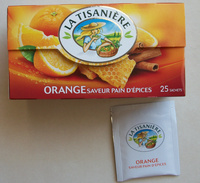 Orange - saveur pain d'épices