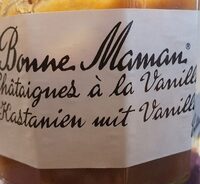 Kastanien mit Vanille Confiture