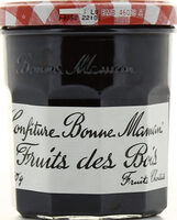 Confiture Fruits des bois