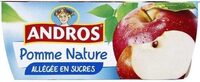 Compote Pomme Nature Allégée en Sucres