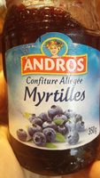 Confiture allégée myrtilles