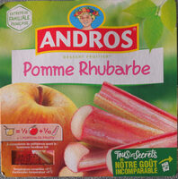 Dessert Fruitier Pomme Rhubarbe