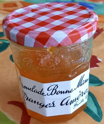 Marmelade bonne maman oranges amères