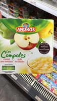 Les Compotes Pomme avec morceaux