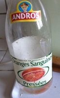 100% pur jus d'Oranges sanguines pressées