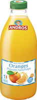 Jus orange sans pulpe