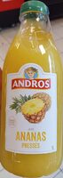 Jus d'ananas pressés