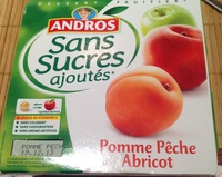 Pomme Pêche Abricot sans sucres ajoutés