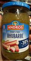Confiture allégée rhubarbe