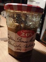 Confiture rhubarbe