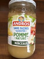 Pomme morceaux sans sucre ajoute