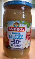 Compote de pomme allégée